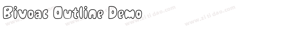 Bivoac Outline Demo字体转换